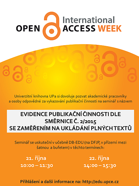 OA Week 2015 - Seminář